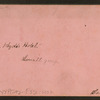 Hyde's Hotel, Sudbury, Vt.