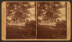 Group portrait including band, WOodstock, Vt.