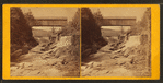 View of a covered bridge.