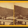View of a covered bridge, Brattleboro, Vt.