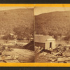 View of debris caused by flood.