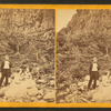View of cliff with Chelsea party.