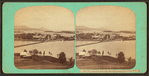 Newport and Lake Memphremagog from Pine Hill.