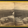 View from observatory of Mansfield House.