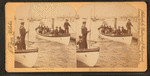 Scene at the Naval Rendezvous, Hampton Roads, Virginia, U.S.A.