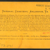 National cemetery, Arlington, Va.