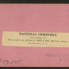 National cemetery, Alexandria, Va.
