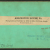 Arlington House, Va.