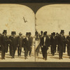 President Roosevelt on his arrival at the exposition grounds, accompanied by President Tucker of the Exposition Company and members of the Presidential Party, April 26, 1907.