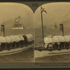 Some of the great war ships in Hampton Roads for the Jamestown exposition. Opening day, April 26, 1907.