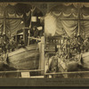 John Smith trading with the Indians. Group of the Smithonian Exhibit, Jamestown Exposition.