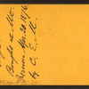 The tomb of Geo. Washington and Martha, his wife. Bought at Mt. Vernon April 20, 1876 by C.E.M.