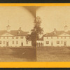 Mount Vernon. Front view, view looking court yard, June 15th, 1871.