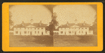 Mount Vernon. Front view, view looking court yard, June 15th, 1871.