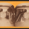 Mount Vernon. Main hall of mansion.
