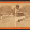 The boat house and roadway to the tomb.