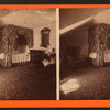 Mrs. Washington's bed-chamber where she died, (May, 1801). Mount Vernon mansion.