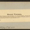 Mount Vernon.