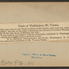 Tomb of Washington, Mt. Vernon.