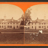 Mt. Vernon mansion, west, or original front.