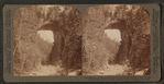 One of nature's curious structures - the famous Natural Bridge, Rockbridge County, Virginia.