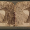 One of nature's curious structures - the famous Natural Bridge, Rockbridge County, Virginia.