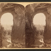 Natural Bridge, looking east.