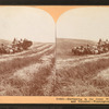 Harvesting in the great West, combined reaper and thresher,  Washington, U.S.A.
