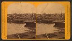 Seattle and harbor, Puget Sound.
