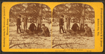 In a camp of deer hunters.