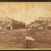 View of the 'Pensaukee disaster' (1877), showing damage to the the mill.