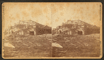 View of the 'Pensaukee disaster' (1877), showing damage to the the mill.