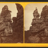 Among the wonder rocks of Wisconsin.