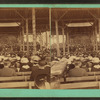 Audience attending a meeting, Milton, Wis.