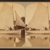 Gideon's Band. Brown's Lake, June 23 to 30, 1875. [Sailboat.]
