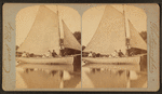 Gideon's Band. Brown's Lake, June 23 to 30, 1875. [Sailboat.]