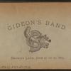 Gideon's Band. Brown's Lake, June 23 to 30, 1875. [Group near landing.]