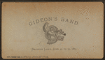 Gideon's Band. Brown's Lake, June 23 to 30, 1875. [Group near landing.]