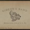 Gideon's Band. Brown's Lake, June 23 to 30, 1875.