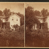 View of a home and garden, Beaver Dam, Wisconsin.