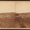 View of tornado damage, 1878, Mineral Point, Wisconsin.