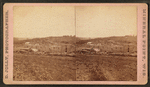 View of tornado damage, 1878, Mineral Point, Wisconsin.