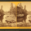 In and about the Dells of Wisconsin River. Looking up River from the Narrows.