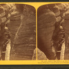 In and about the Dells of Wisconsin River. Down Witches' Gulch from over Panthom Chamber.