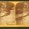 In and about the Dells of Wisconsin. Coldwater Cañon towards the  Jug, from the West.