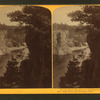 In and about the Dells of Wisconsin River. High Rock from 
Romance Cliff.