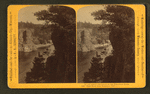 In and about the Dells of Wisconsin River. High Rock from 
Romance Cliff.