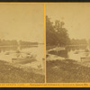 People in row boats near Sturgis' shore.