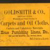 Goldsmith & Co., Broadway.