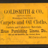 Goldsmith & Co., Broadway.